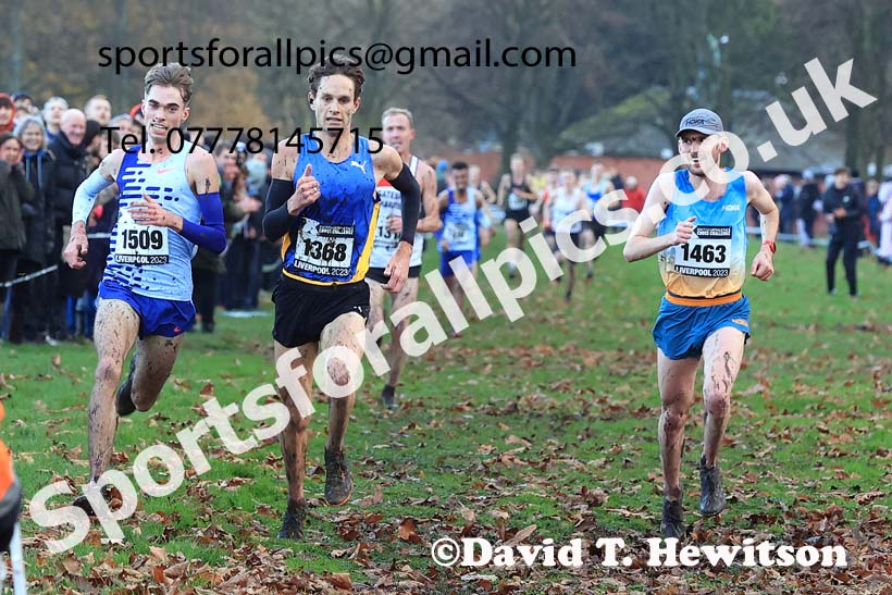 Senior Men and Under-23s, 2023 British Athletics Cross Challenge, Sefton Park, Liverpool. Photo: David T. Hewitson/Sports for All Pics